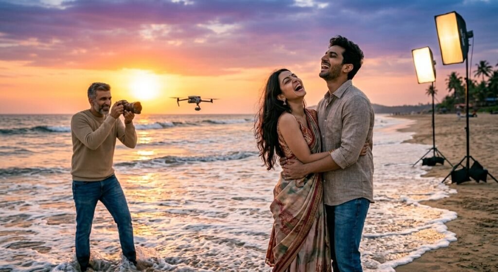 Budget for Pre-Wedding Photoshoot in Goa