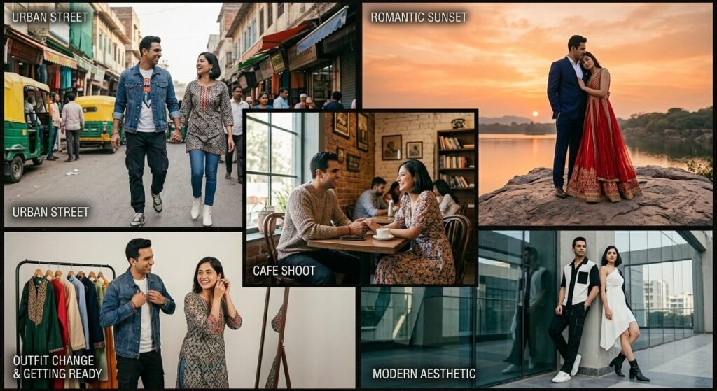 Creative Pre-Wedding Shoot Ideas for Modern Couples