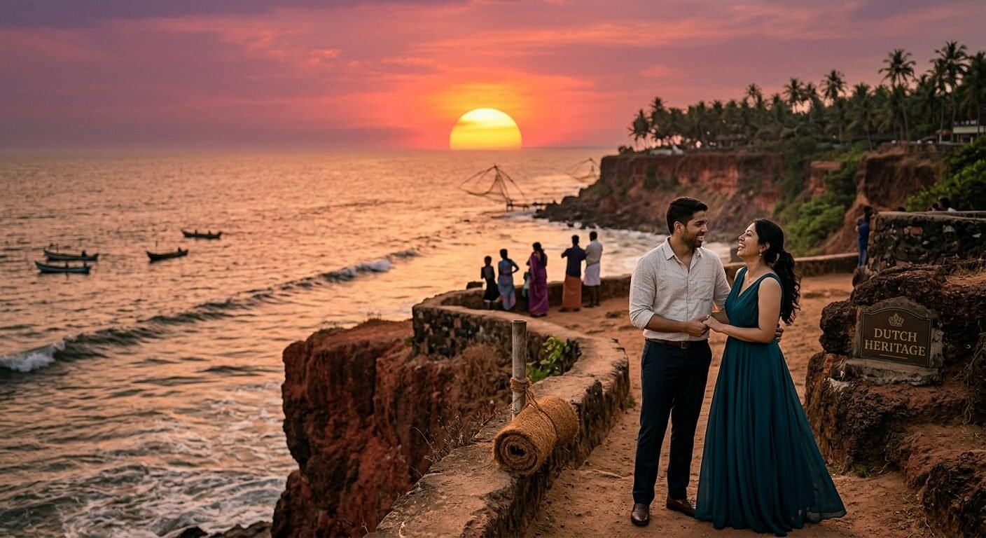 Varkala Cliffs