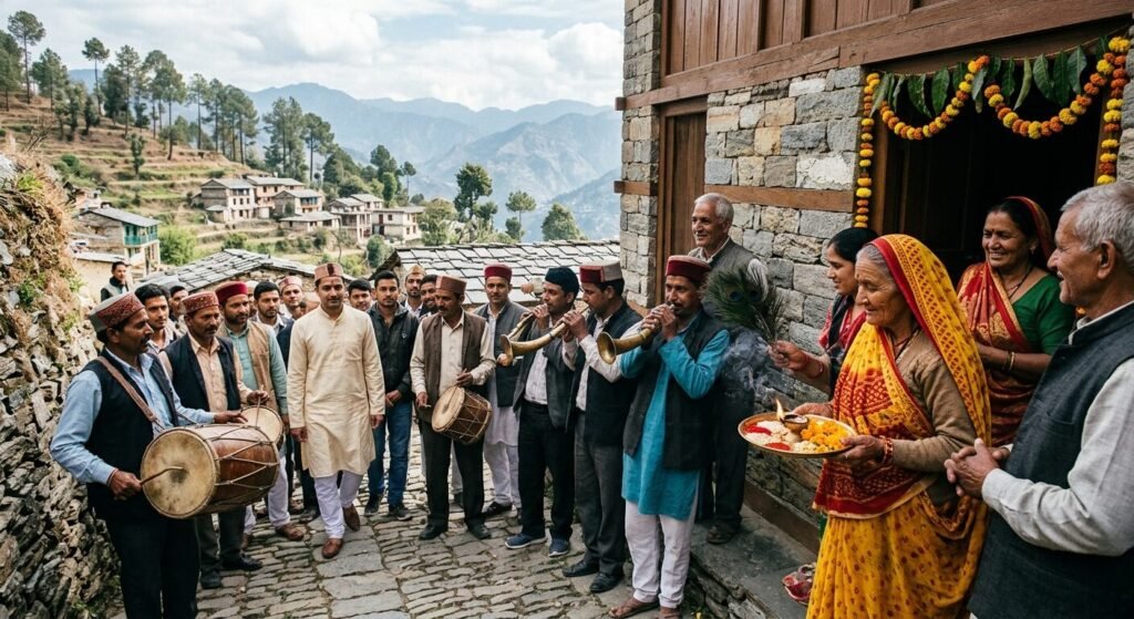 Baraat and Dwar Puja