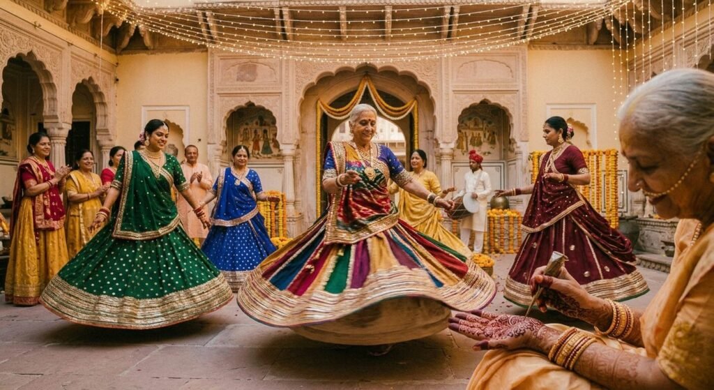 Mehndi and Ghoomar